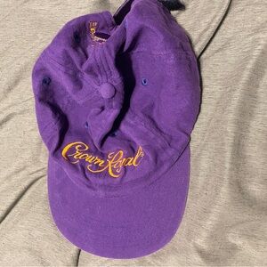 Purple Crown Royal Cap